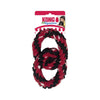 KONG Signature Rope Double Ring Tug Dog Toy - Toys - Kong - Shop The Paw