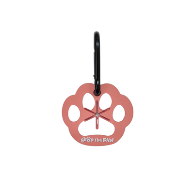 Shopthepaw Pick A Poo Clip Tag | Salmon Orange - Pet Leash Extensions - shopthepaw - Shop The Paw