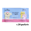 [NEW] For Furry Friends Pet’s Activated Water Sanitizer (P.A.W.S) Travel Wipes (20 sheets) - Grooming - For Furry Friends - Shop The Paw