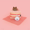 ZippyPaws LINE FRIENDS Zippy Burrow™ - Brown and Friends in Cake - Toys - ZippyPaws - Shop The Paw