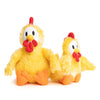 fabdog ® Fluffy Chicken Dog Toy - Toys - fabdog® - Shop The Paw