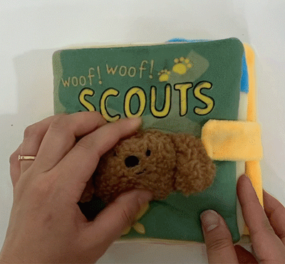 Bite Me Scouts Book Nose Work Dog Toy - Toys - BiteMe - Shop The Paw