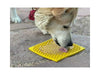 Sodapup - E-mat (Enrichment Licking Mat) - Honeycomb Yellow