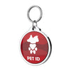 Bark Badge Wavy Red Badge - Pet ID Tags - BARK BADGE - Shop The Paw
