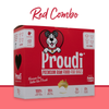 Proudi Frozen Raw Dog Food - Red Meat Combo - Non-prescription Dog Food - Proudi - Shop The Paw