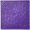 Sodapup - E-mat (Enrichment Licking Mat) - Bones Purple - Toys - Sodapup - Shop The Paw
